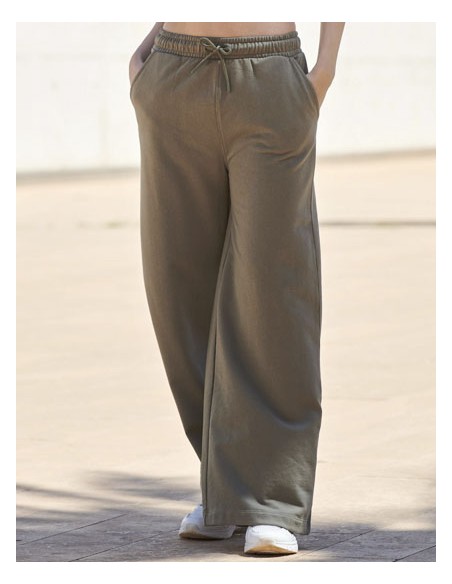 SFC-SK431-Womens Sustainable Fashion Wide Leg Joggers 2
